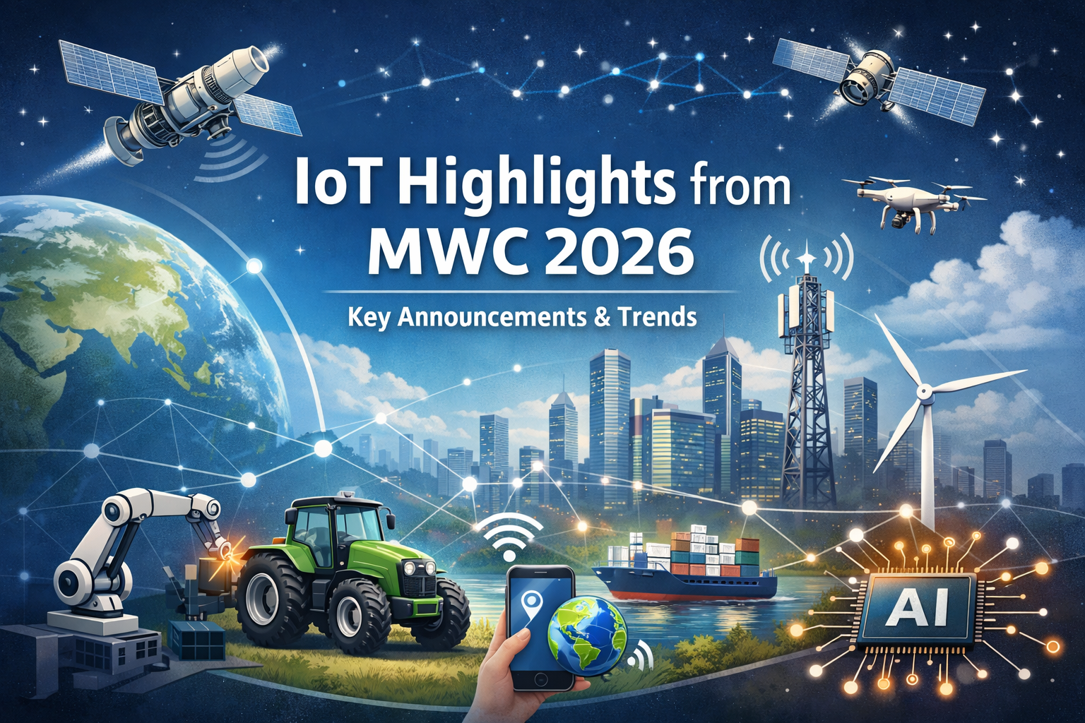 Key IoT Announcements from Mobile World Congress 2026