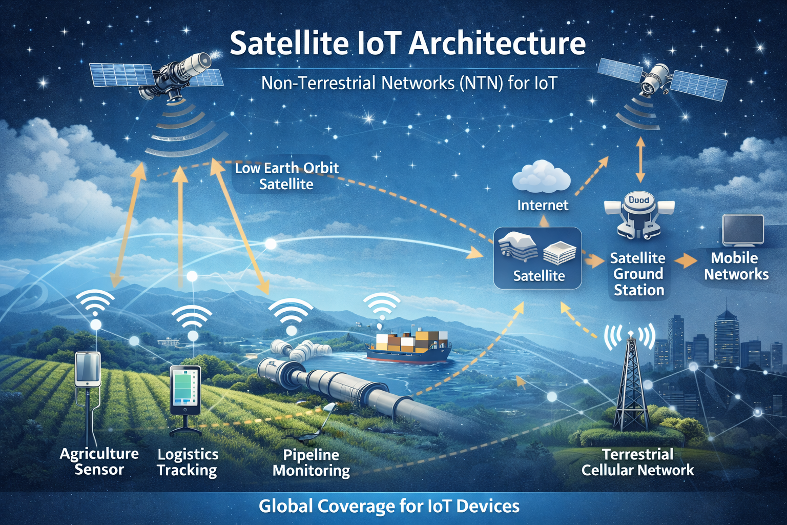 Satellite NTN for IoT – Why It Matters