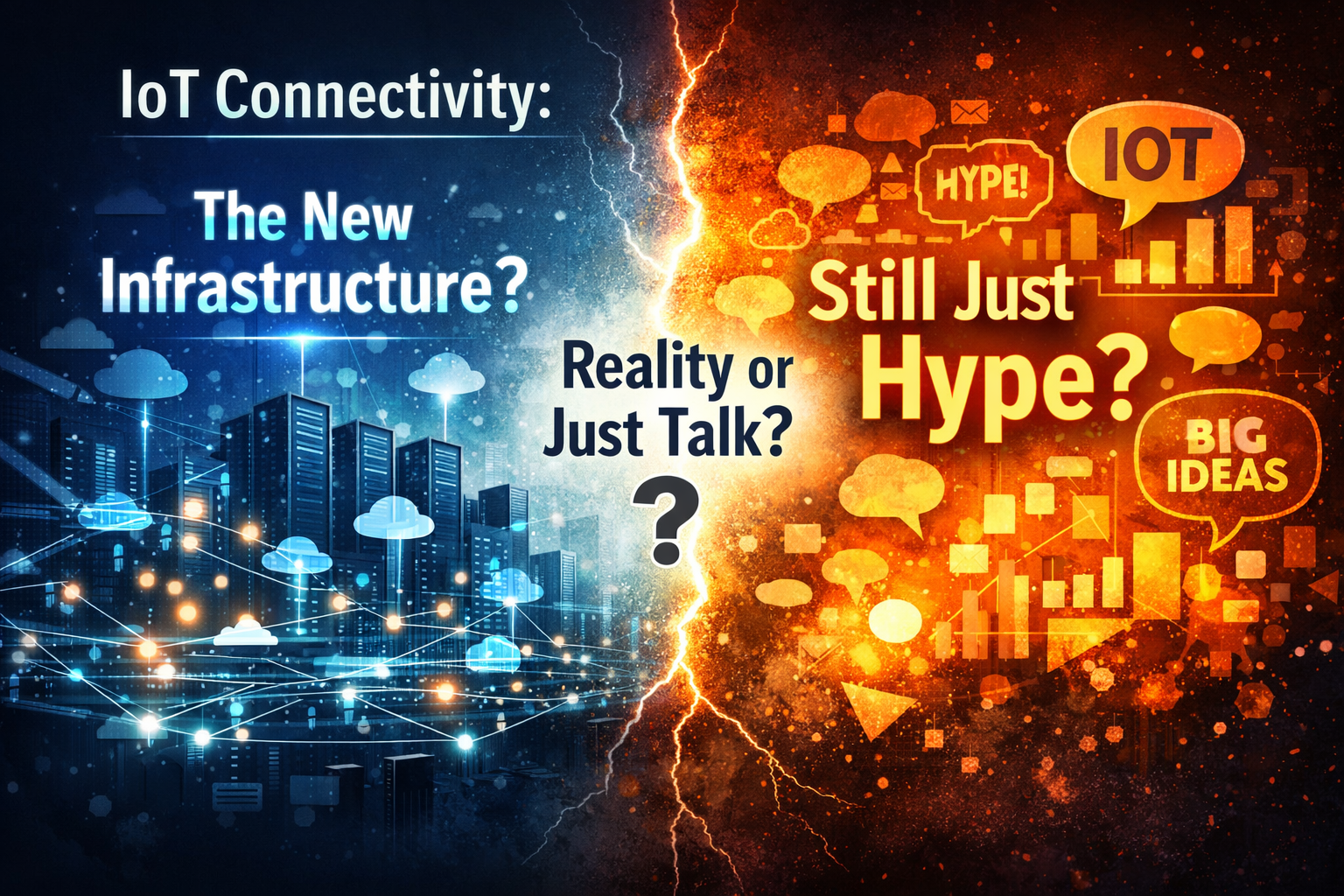 The Quiet Shift: Is IoT Connectivity Becoming Infrastructure or Is It Still Mostly Talk?